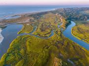 Morning Golden Hour At Captain Sams Inlet